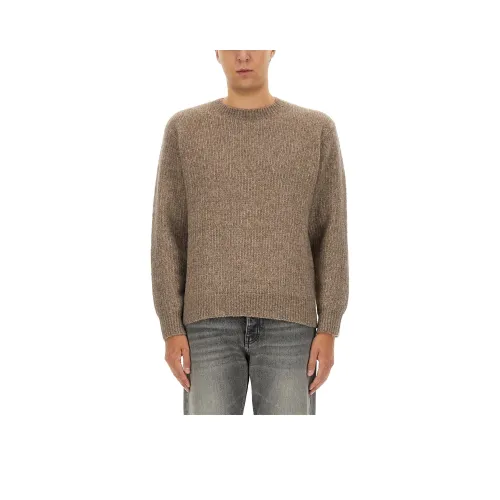 Подсолнух Коричневый Мужские Свитера