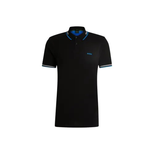 Hugo Boss Поло Мужское Черное