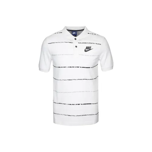 Nike Белая Мужская Поло