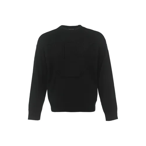 EMPORIO ARMANI Черные Мужские Свитера