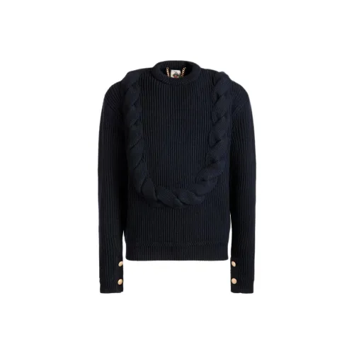 BALLY Adrien Brody Travel Collection FW24 Трикотаж Мужской Морской Синий