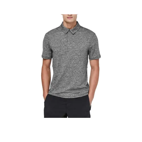 lululemon Drysense Поло Мужское Черное Серое