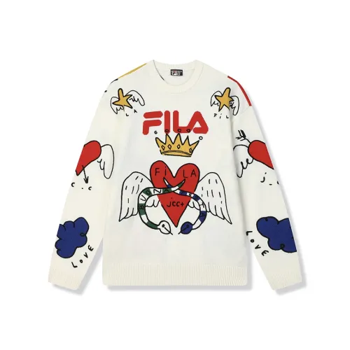 FILA ORIGINALE Свитер Унисекс Облачный Белый