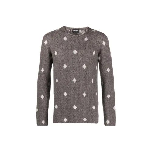 GIORGIO ARMANI Трикотаж Мужской Коричневый