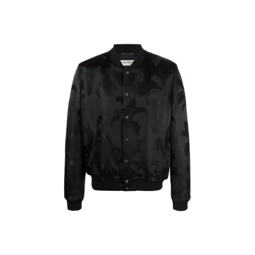 SAINT LAURENT Мужские черные куртки