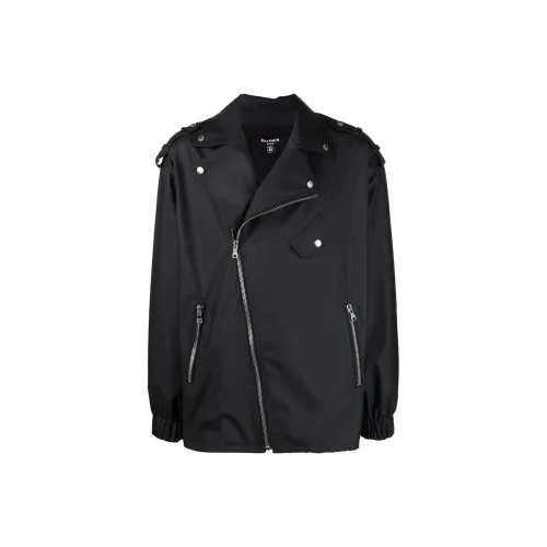 BALMAIN Мужские черные куртки