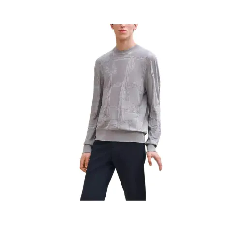 HERMES Jeu de Points Harnais Свитер Мужской Flint