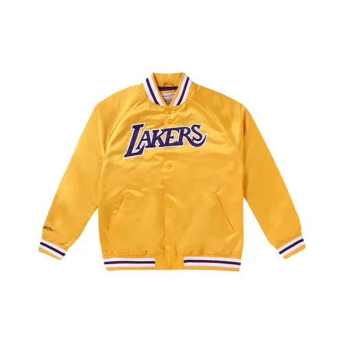 Mitchell Ness Мужские Золотые Куртки