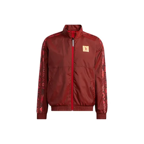 Adidas Red Men's Jackets Адидас Красный Мужские Куртки