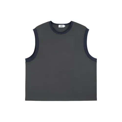 GOOD BAI Топ без рукавов Унисекс Темно-серый