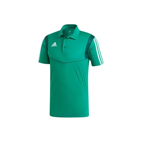 Adidas AJP FJU30 TIRO 19 Поло Унисекс Зеленый