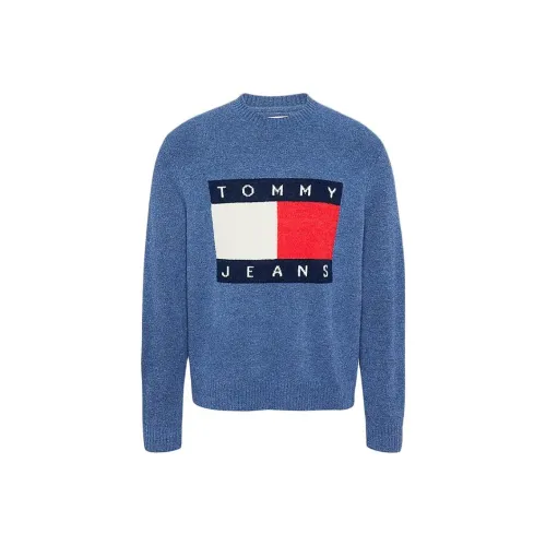 Tommy Hilfiger Синие Мужские Свитера