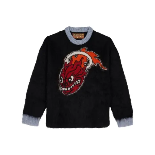 Brain Dead x NBA FW23 Свитер Унисекс Черный