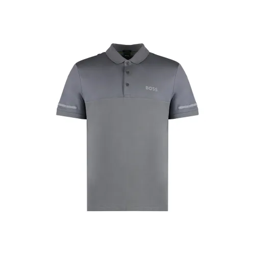 Hugo Boss Серый Мужской Поло