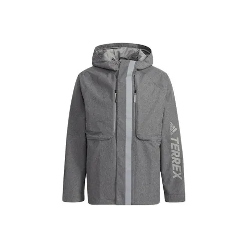 Adidas Серые Унисекс Куртки