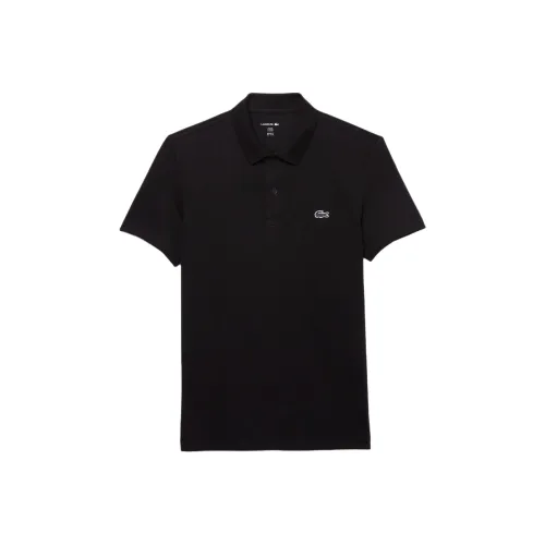 LACOSTE Поло Унисекс Черный