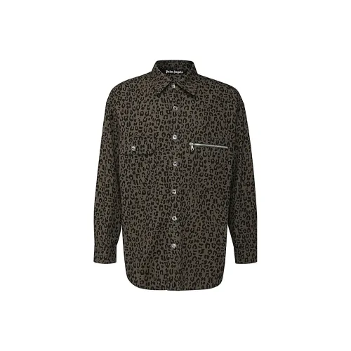 PALM ANGELS Army Green Мужские Куртки