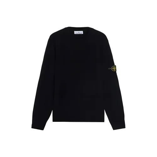 Stone Island Черные Мужские Свитера
