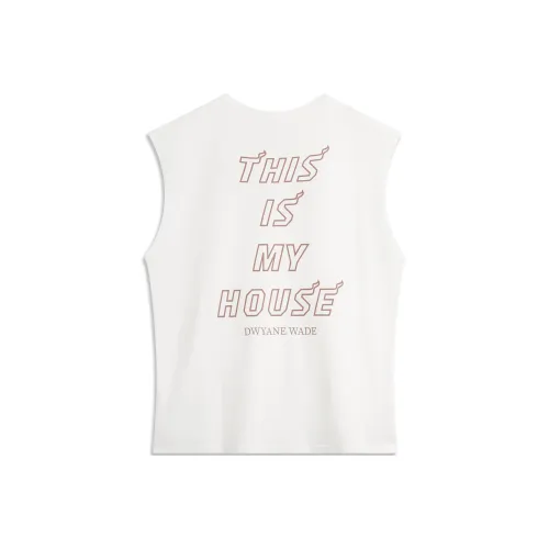 LINING x ADAM Топ без рукавов Мужской Айвори