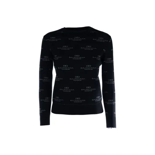 Balenciaga SS25 Свитер Мужской Черный Серый