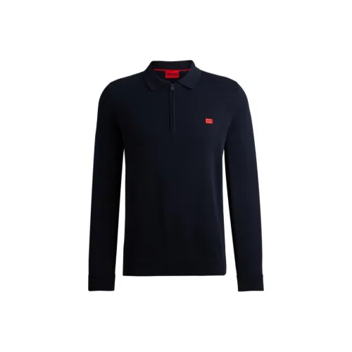 Hugo Boss Морской Синий Мужские Свитера