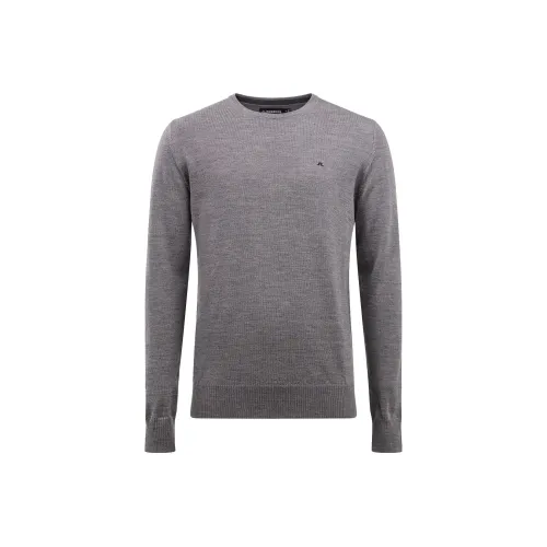 J.Lindeberg Серые Мужские Свитера