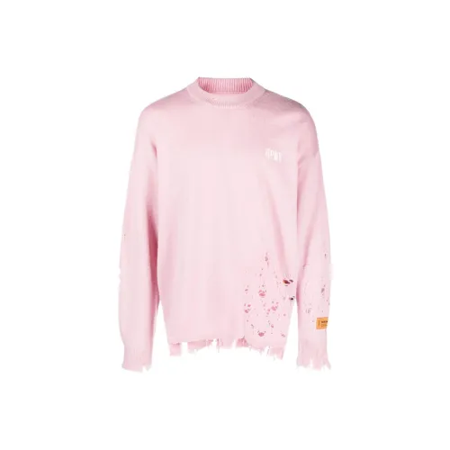 HERON PRESTON Розовые Мужские Свитера