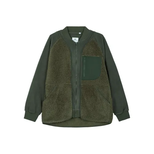 UNIQLO Куртка Унисекс Темно-оливковый