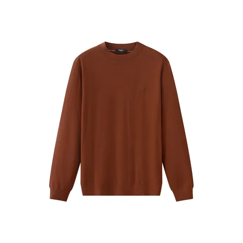 LIU·JO UOMO Свитер Мужской Темно-оранжевый