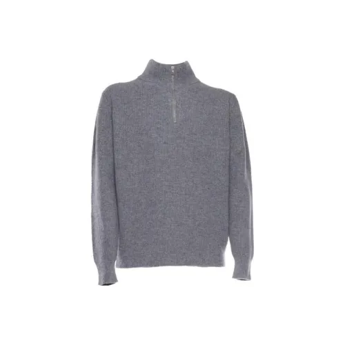 BALLANTYNE Серый Мужской Свитеры