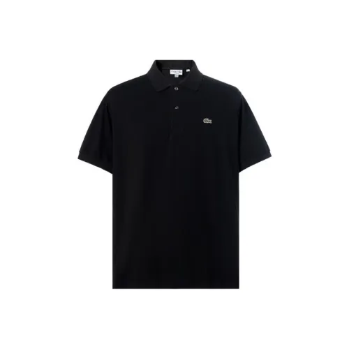 Поло Унисекс Черное от LACOSTE Collaboration