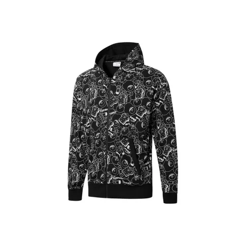 PUMA CLUB AOP FZ Черные Мужские Куртки