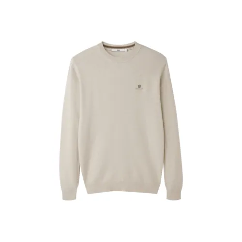 HLA Длинный рукав Трикотаж Мужской