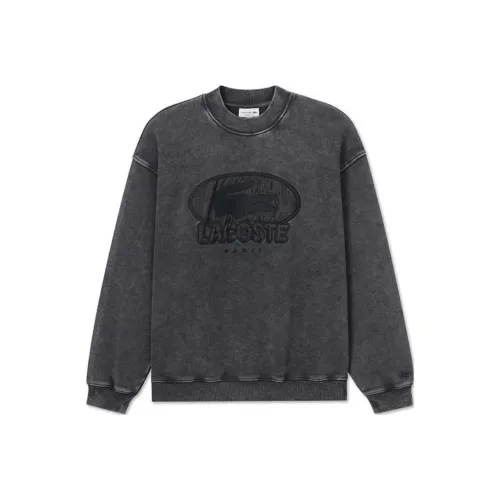 LACOSTE Collaboration Мужские черные свитшоты