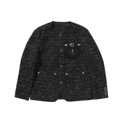 BAPE BLACK SS25 Черные Мужские Куртки