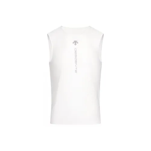 DESCENTE CYCLING Series Майка Мужская Белая