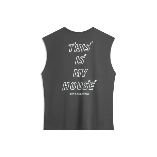 LINING x ADAM Топ Мужской Obsidian Серый