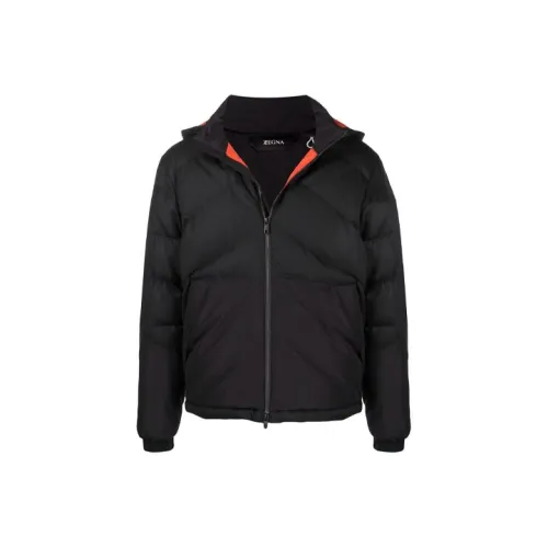 Ermenegildo Zegna Черные Мужские Куртки