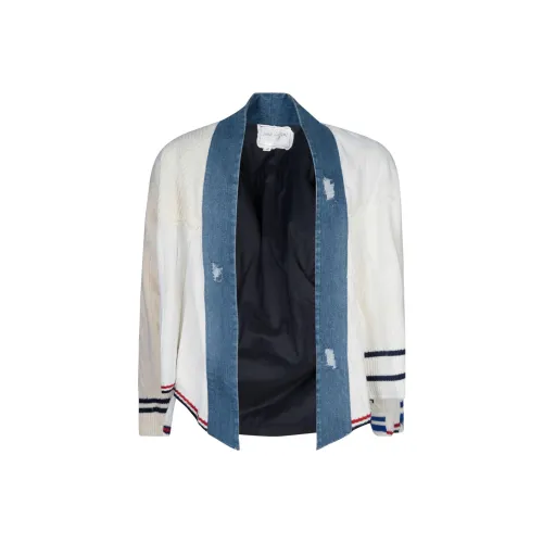 GREG LAUREN FW23 Трикотаж Мужской Айвори Белый