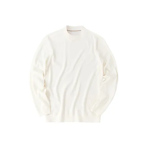 Mr.Bu Свитер Мужской Айвори Белый