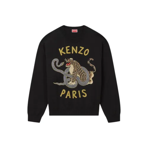 KENZO FW24 Свитер Унисекс Черный