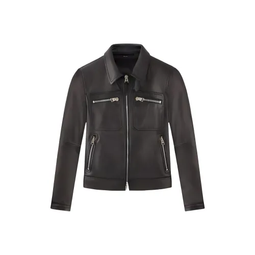 TOM FORD Мужские черные куртки