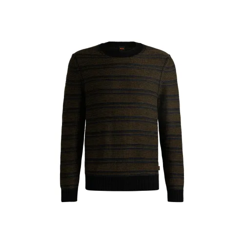 Hugo Boss FW24 Трикотаж Мужской Черный