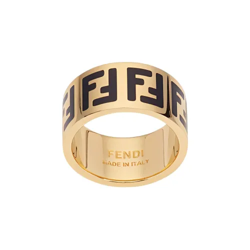 FENDI Медный сплав, золотые кольца, женские