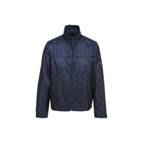 PRADA Blue Men's Jackets PRADA Синий Мужские Куртки
