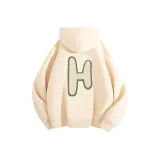 Светлый бежевый (Qf Global Enjoy Логотип на груди _Qf Большой Global Enjoy Логотип на спине)