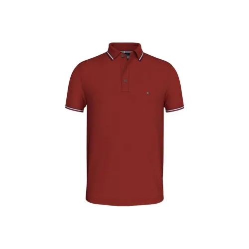 Tommy Hilfiger Поло Мужское Красное