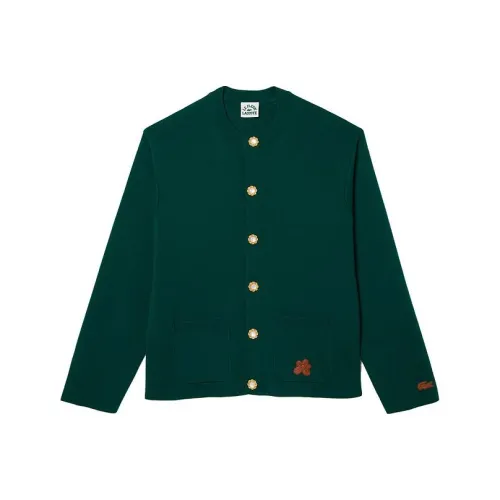 LACOSTE X LE Fleur Трикотаж Унисекс Зеленый