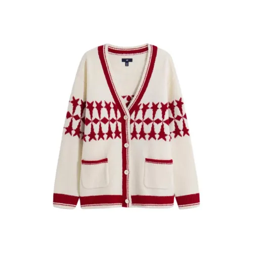 GAP совместный бренд Трикотаж Унисекс Бежевый Красный и Многоцветный