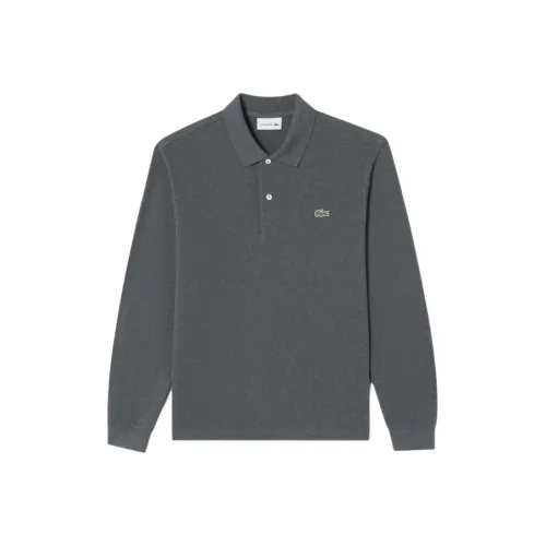 Поло Мужское Темно-Серое Коллаборация LACOSTE